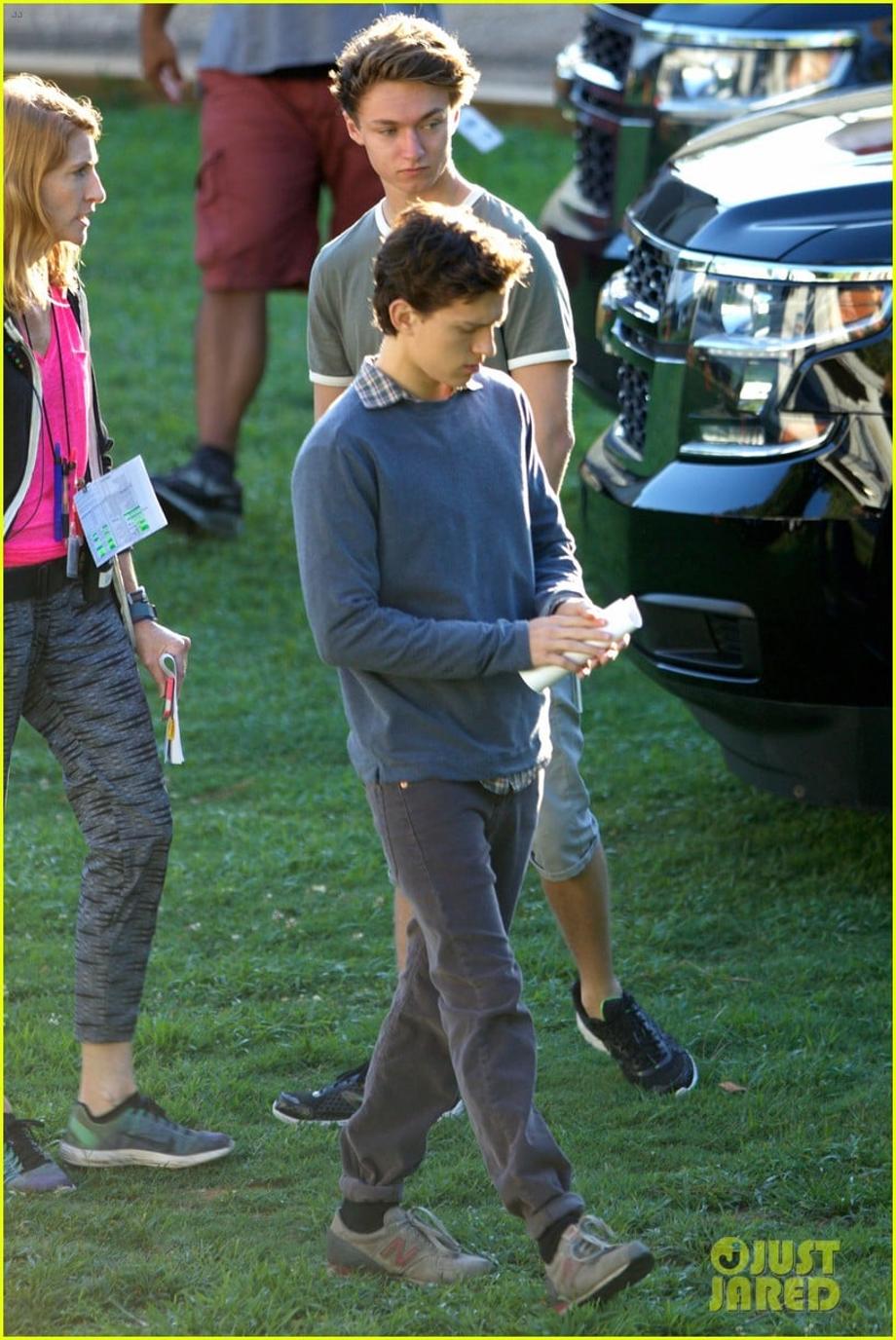 tom holland zendaya spider man atlanta first set pics 01