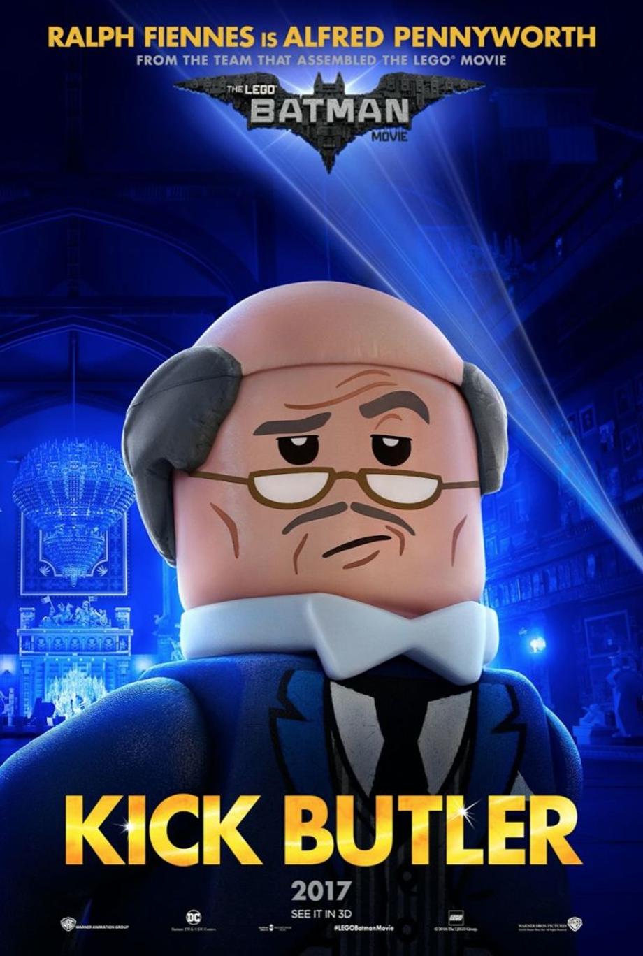 The Lego Batman Movie Alfred poster