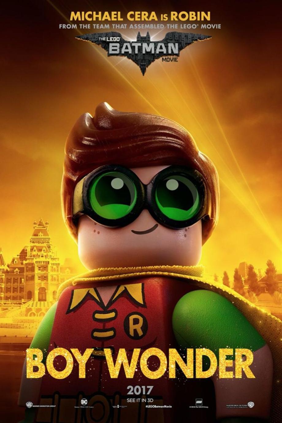 The Lego Batman Movie Robin poster