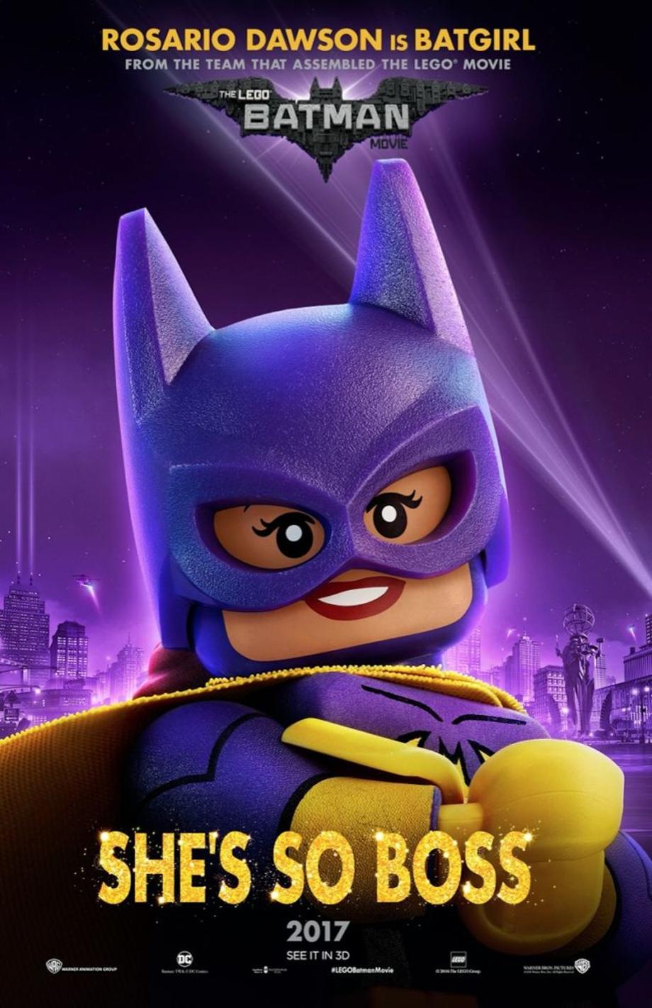The Lego Batman Movie Batgirl poster