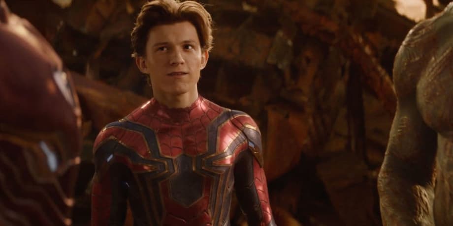 Image result for infinity war spiderman