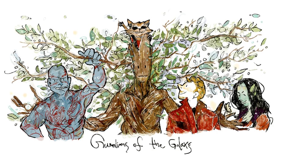 guardians of the galaxy by dldls902