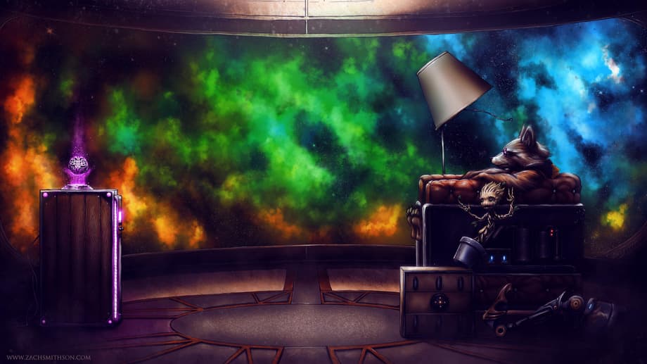 Rocket and Groot: Blown Away by ZachSmithson
