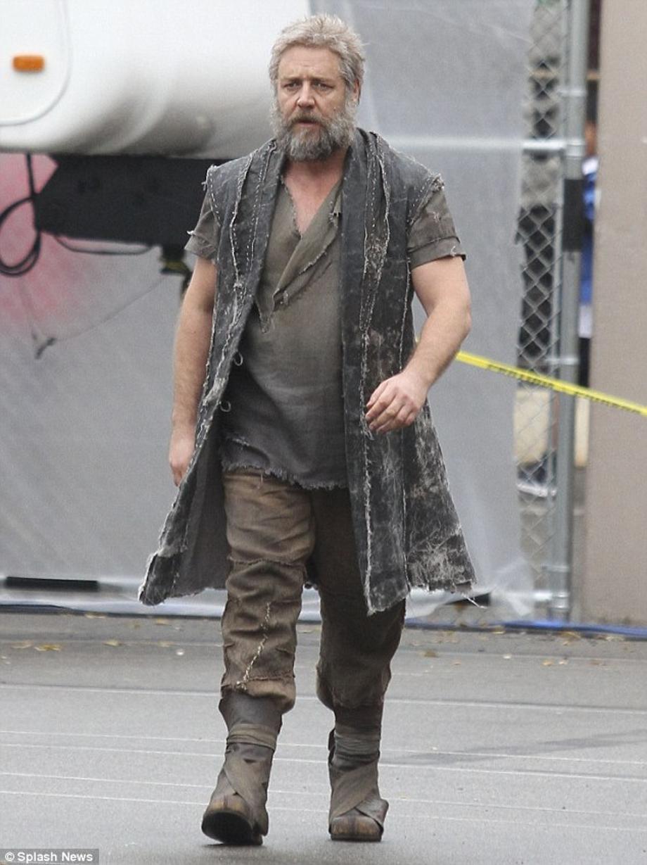 Going Biblical: Crowe stars as Noah in the latest screen adaptation of the famed story