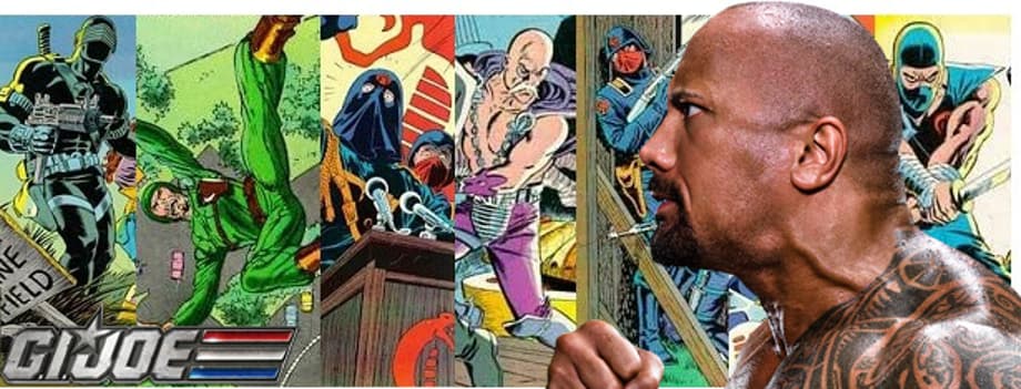 The Rock as Roadblock GI JOE