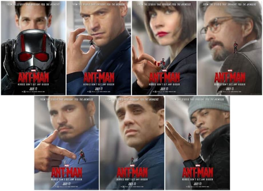 Ant-Man Shazam Posters Selfie