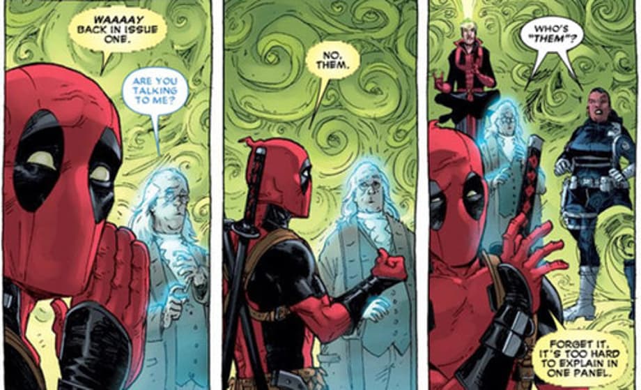 Deadpool movie break fourth wall