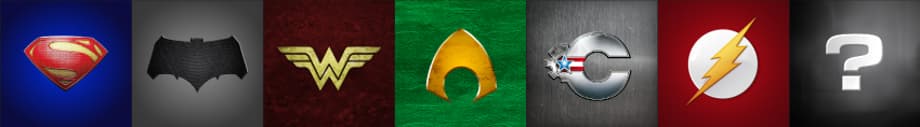 Justice League Banner Logos