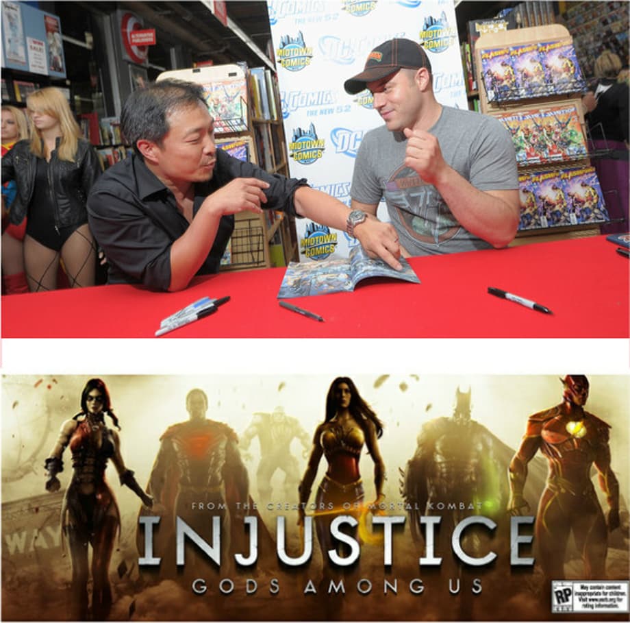 Jim Lee Geoff Johns Injustice: Gods Among Us