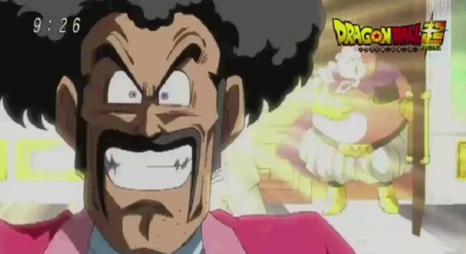 Mr. Sata and Majin Buu