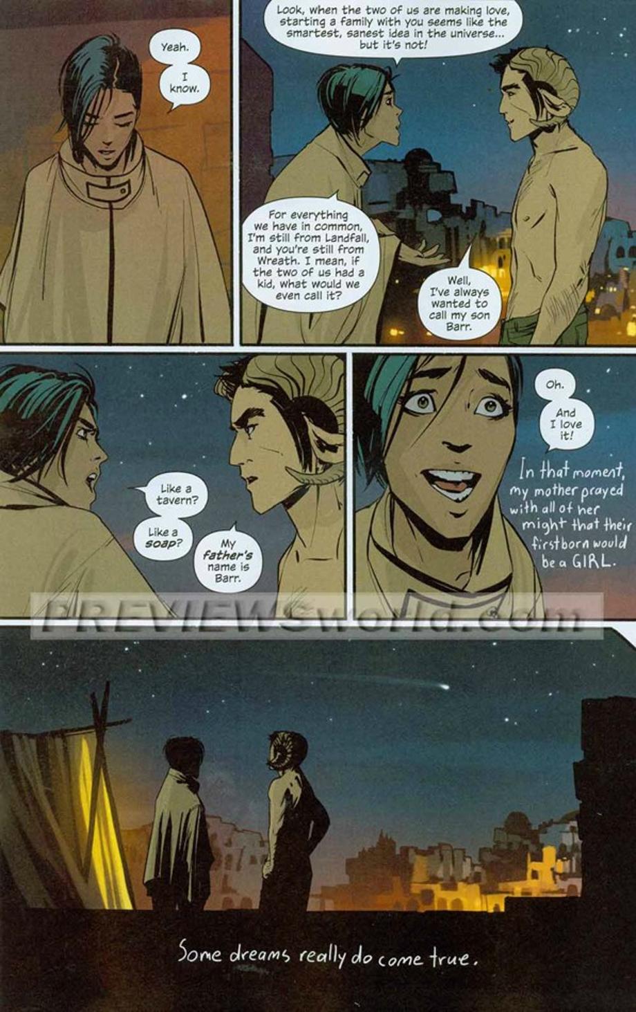 Saga #11 preview pg 1