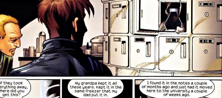 Venom serum Ultimate Marvel comics Harry Osborn