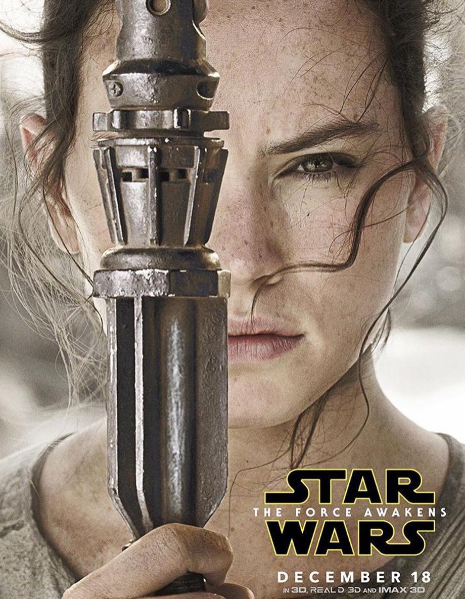 Rey Star Wars Poster