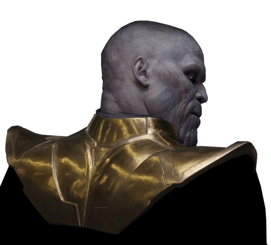 Avengers Thanos png psd render