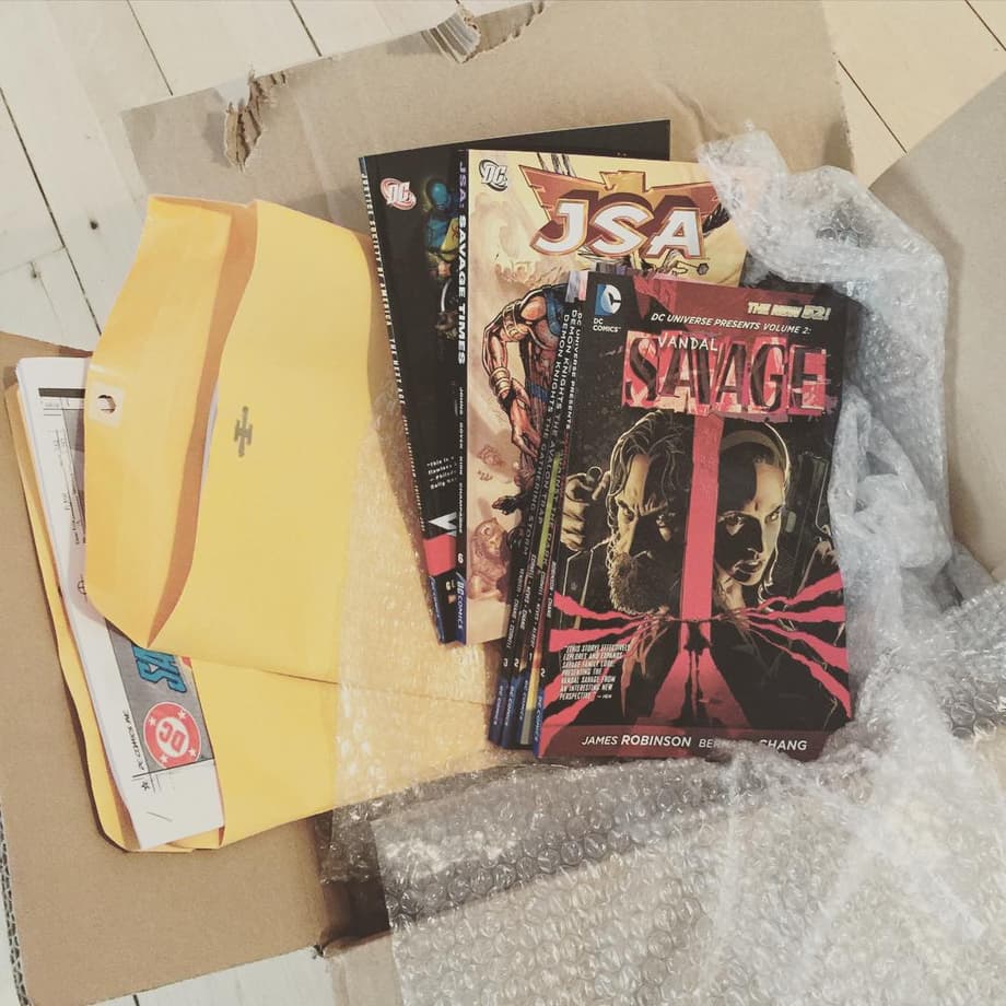 Here's what Crump is reading for his Vandal Savage role.