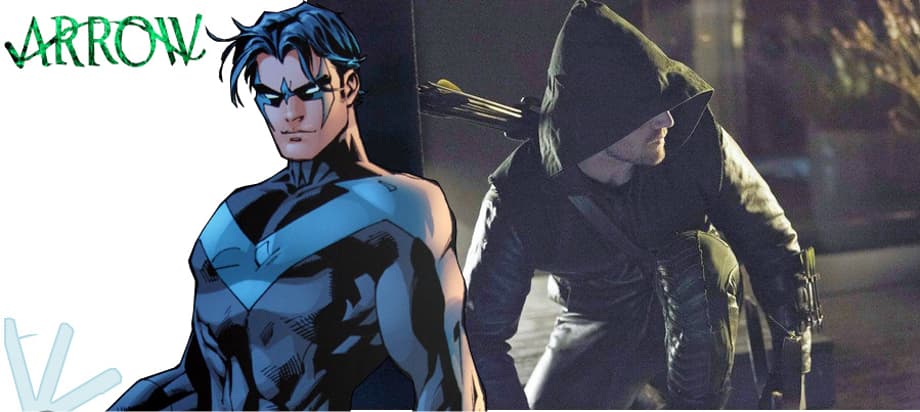 CW Arrow Nightwing cameo