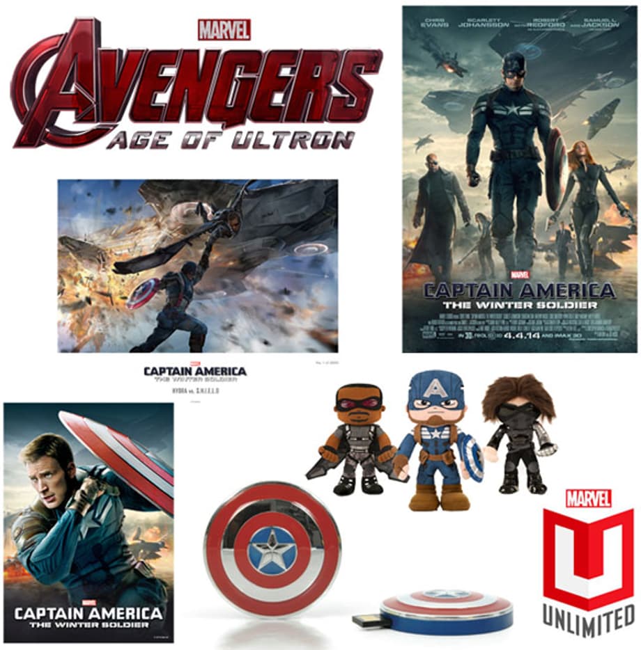 Captain America: The Winter Soldier Swag