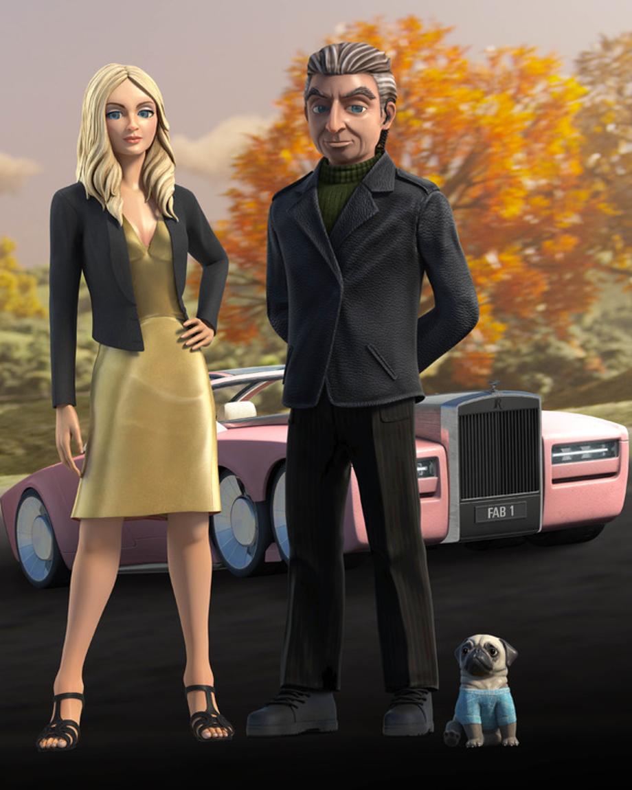 Lady Penelope and Parker in ITV's Thunderbirds Are Go
