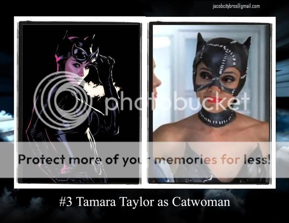 #3-9 Tamara Taylor as Catwoman