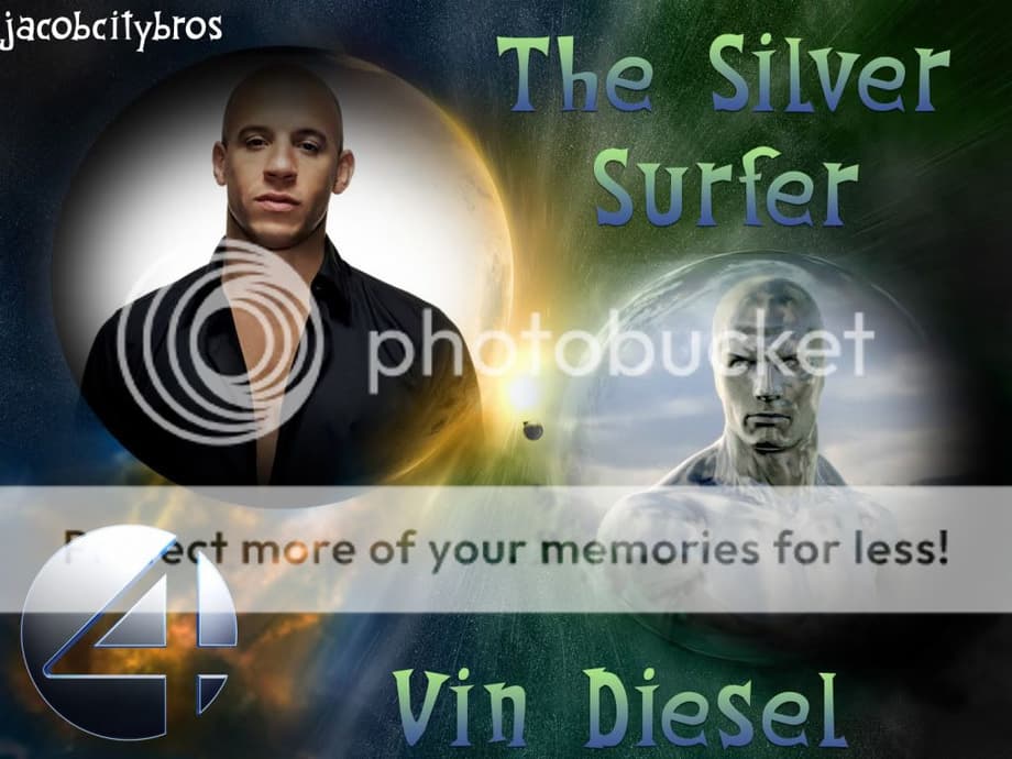 Vin Diesel as Silver Surfer