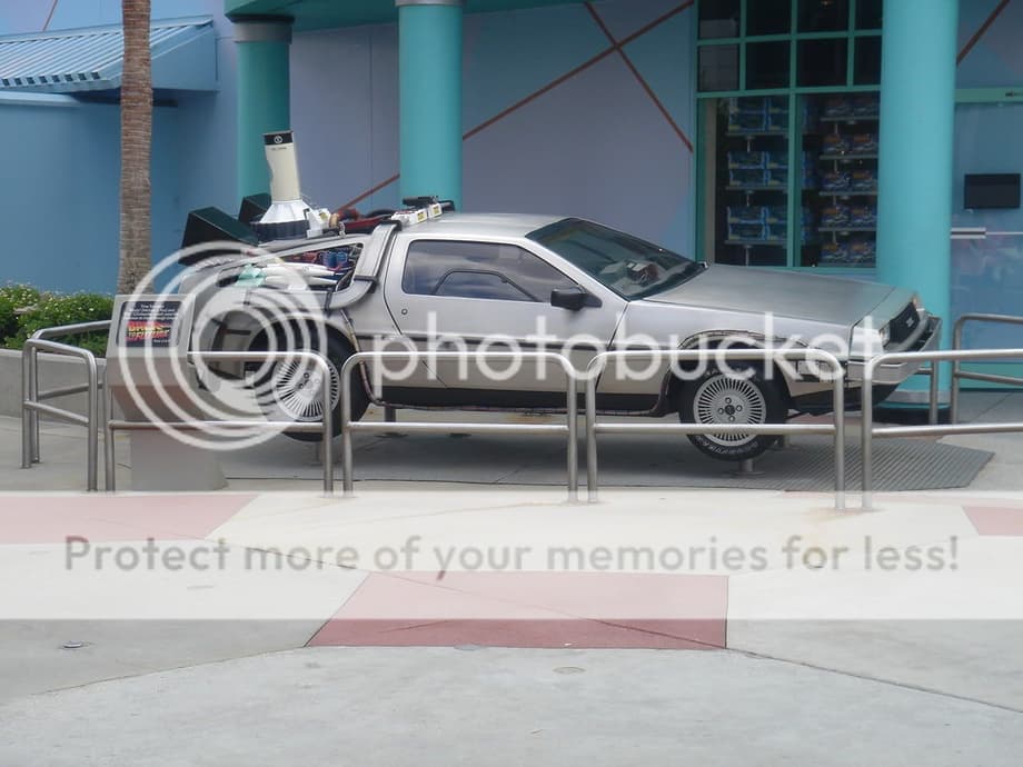 the back to the future car