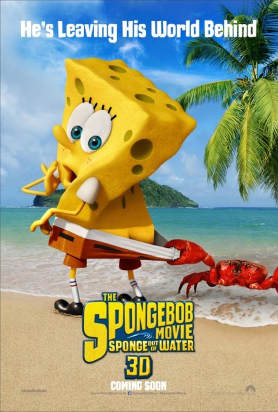 SpongeBob Movie Sponge Out of Water UK Poster