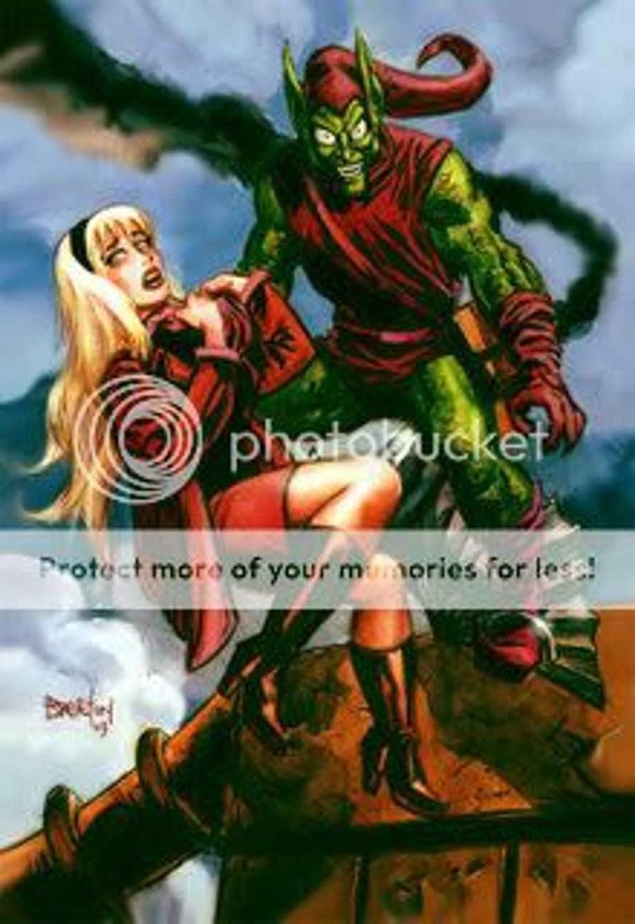 Green Goblin &amp; Gwen Stacy Pictures, Images and Photos