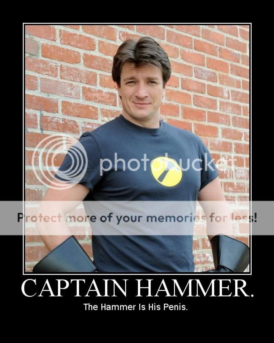 Captain Hammer Poster Pictures, Images and Photos