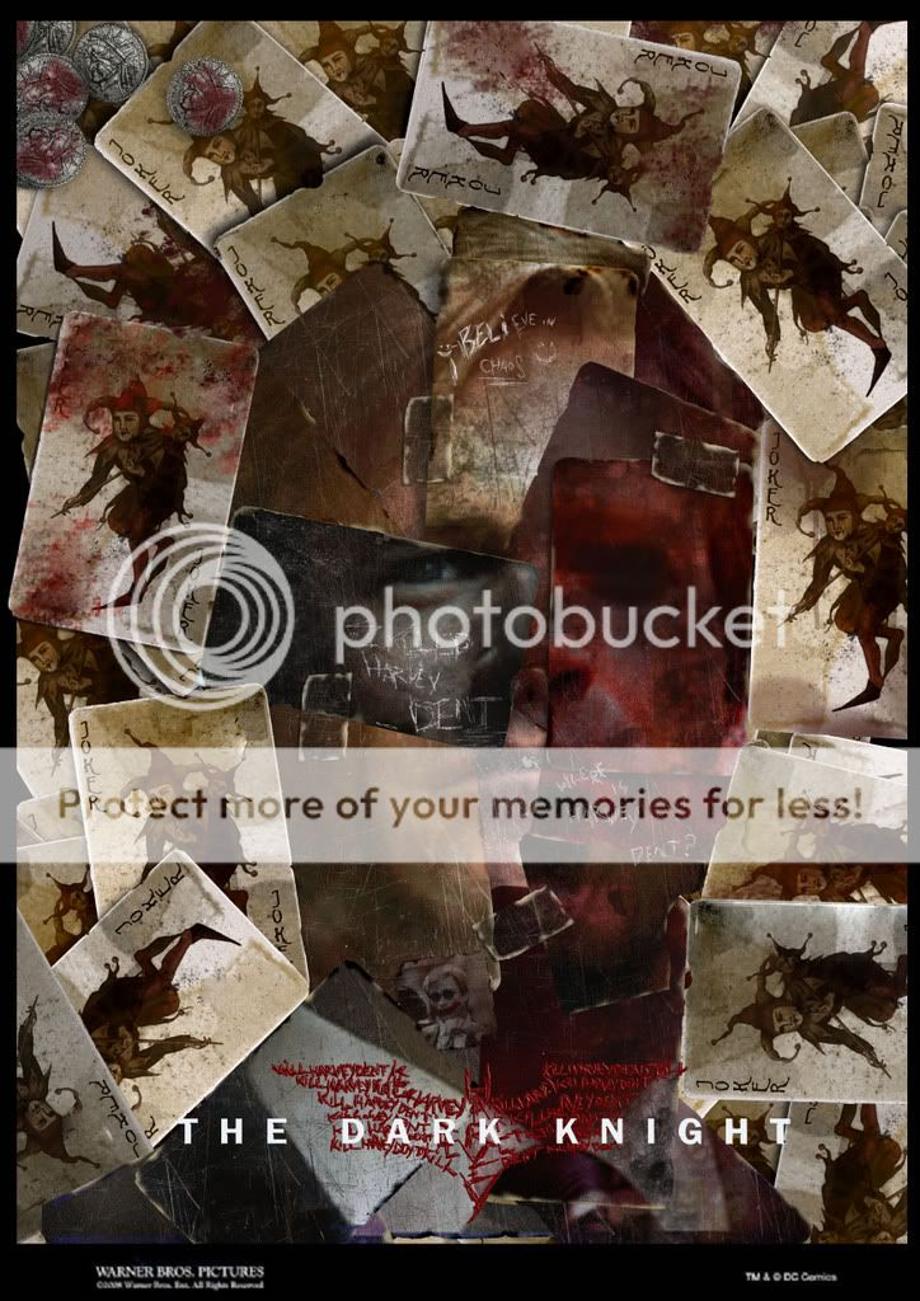 The Dark Knight - Two Face Poster Pictures, Images and Photos