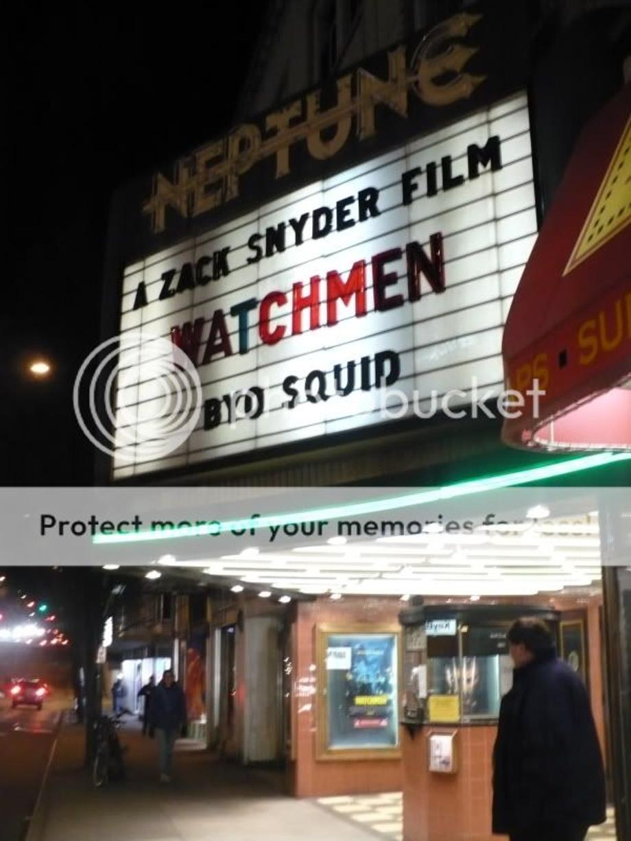 Watchmen @ the Neptune in Seattle