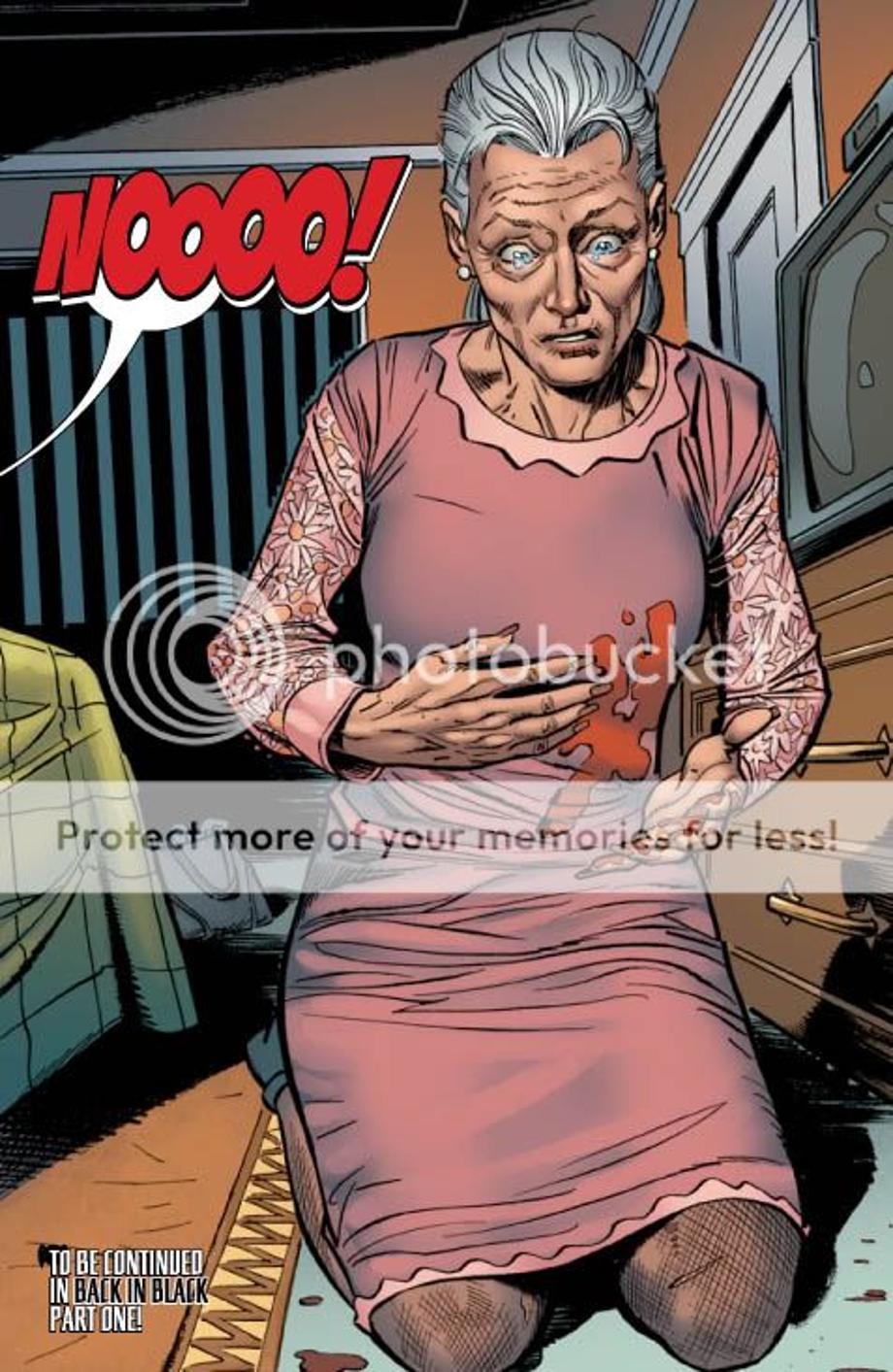 aunt may was shot Pictures, Images and Photos