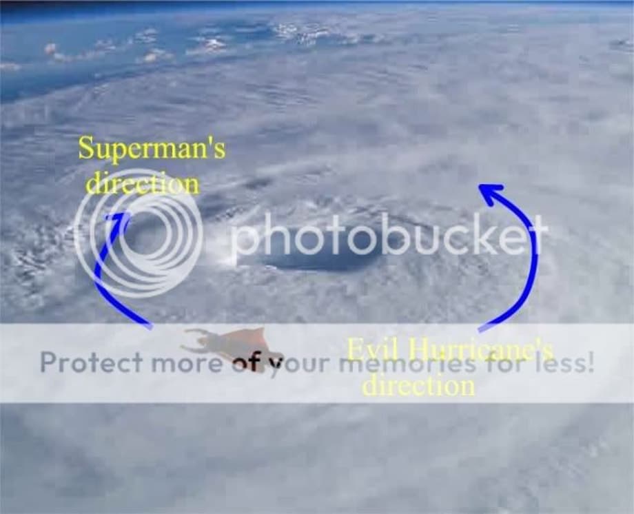 Image result for superman hurricane