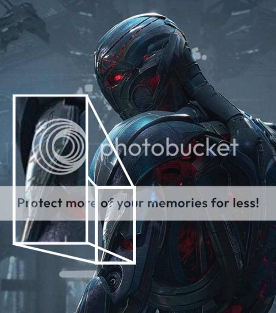 Ultron's Arm Blown Up