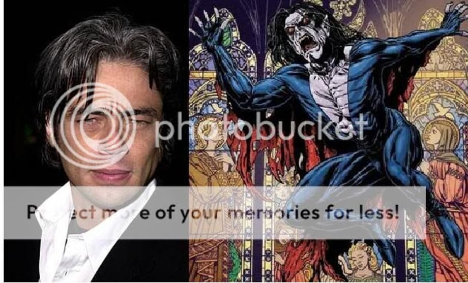 Benico Del Toro as Morbius