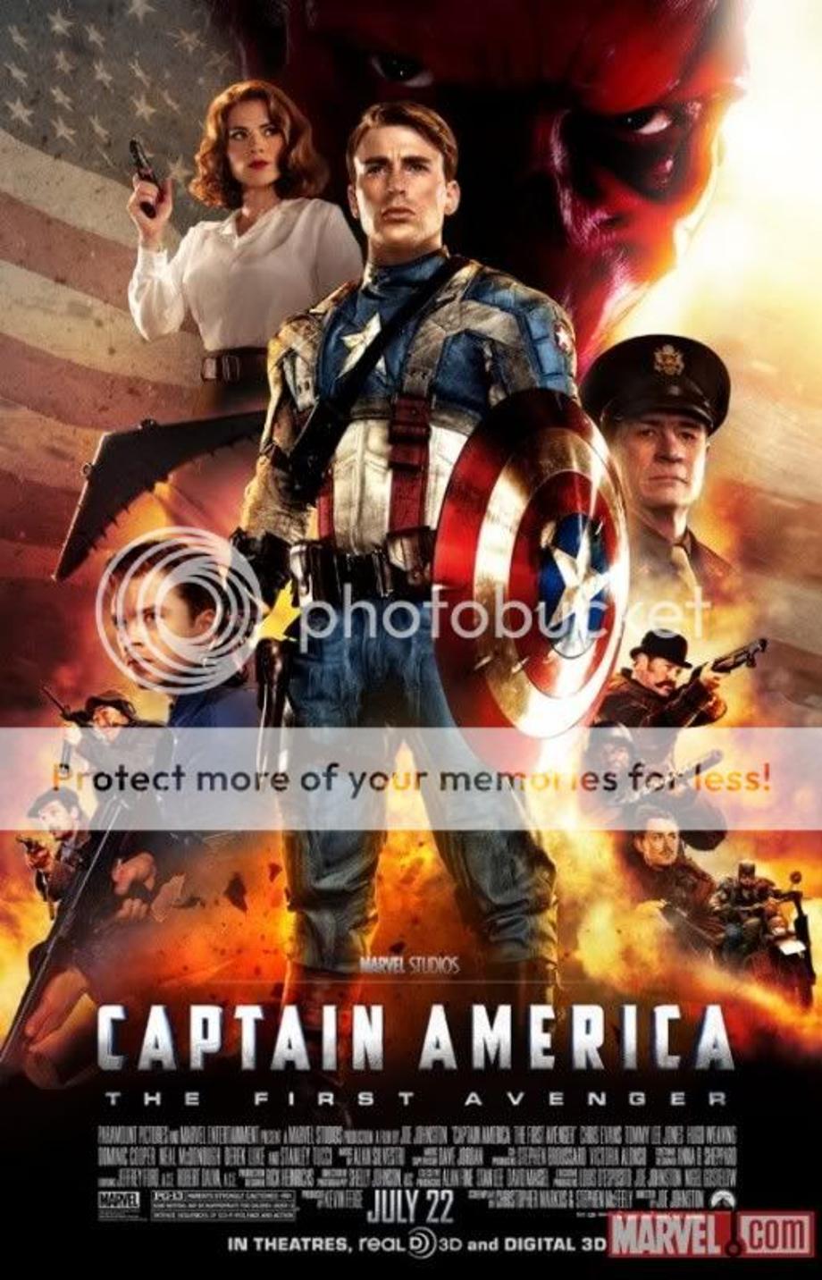 Captain America The First Avenger poster Pictures, Images and Photos