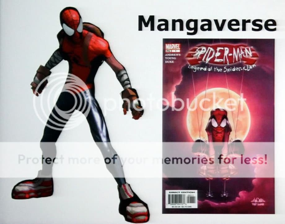 Spiderman shattered dimensions mangaverse pic 1