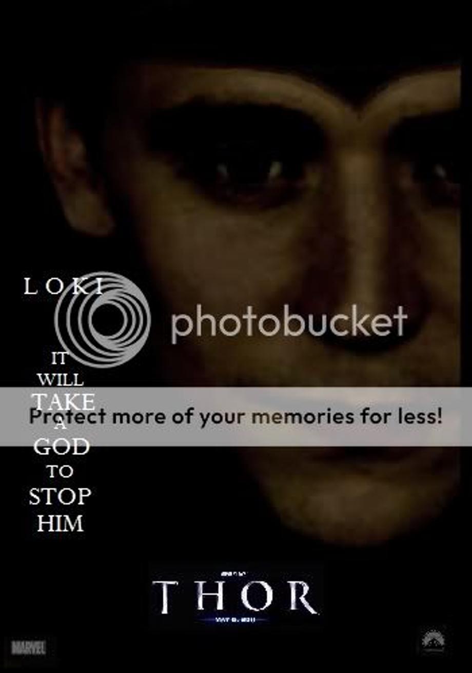 THOR- LOKI customMovie poster By EditNinja