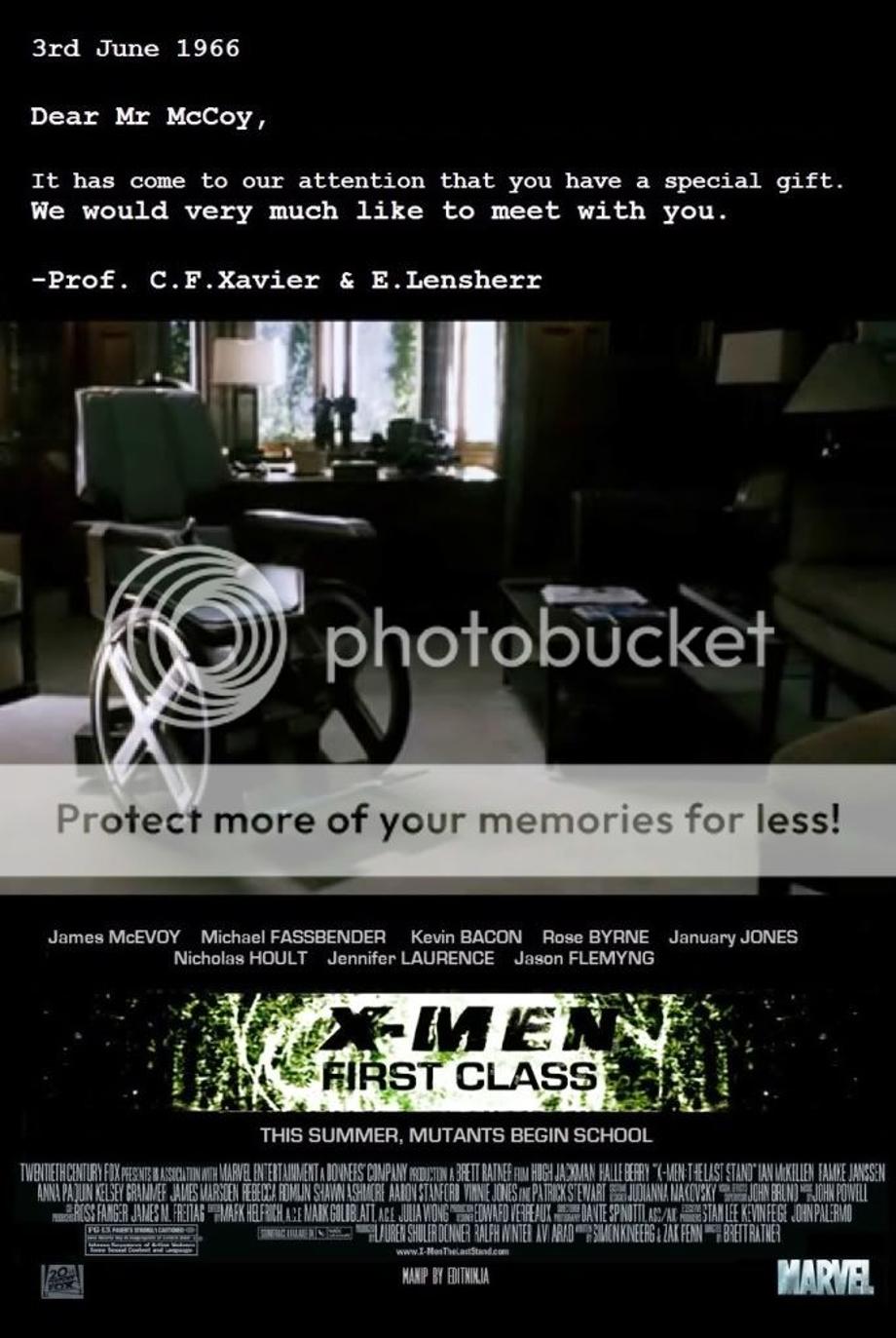 X-MEN First Class Poster 10 By EditNinja