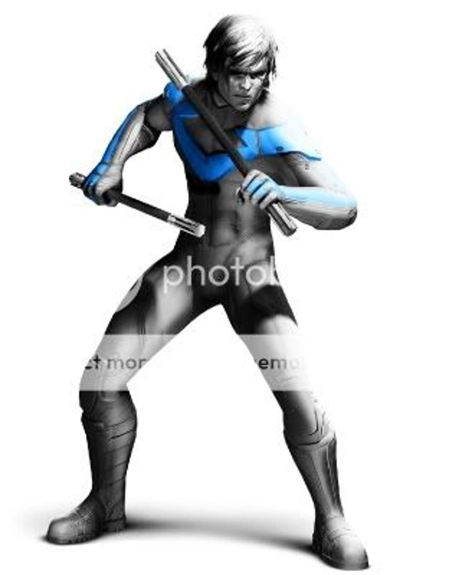 Batman Arkham City Nightwing
