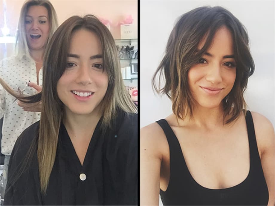 Chloe Bennet haircut agents of SHIELD