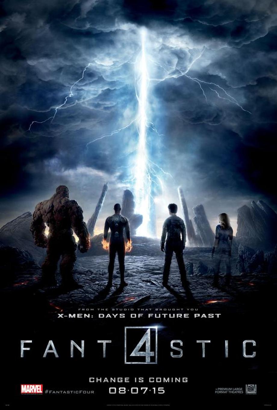 Fantastic Four 2015 poster