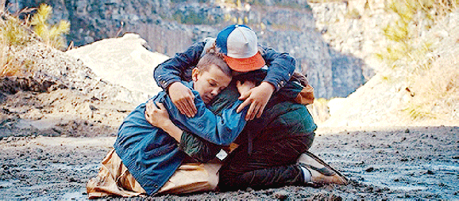 Image result for stranger things hug