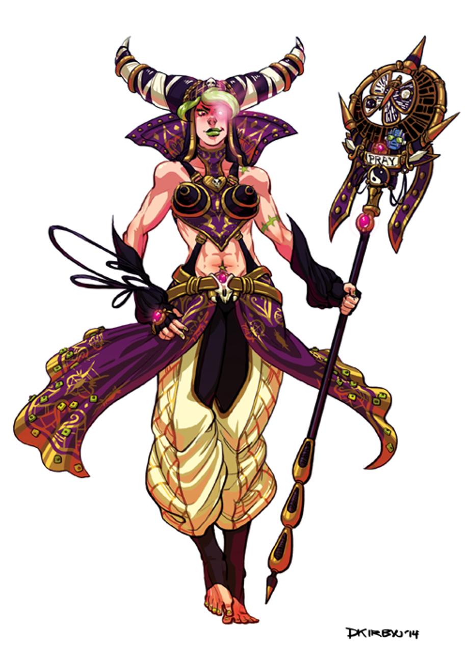 Hexafusion - Jolyne Juri and Rita Repulsa by dkirbyj