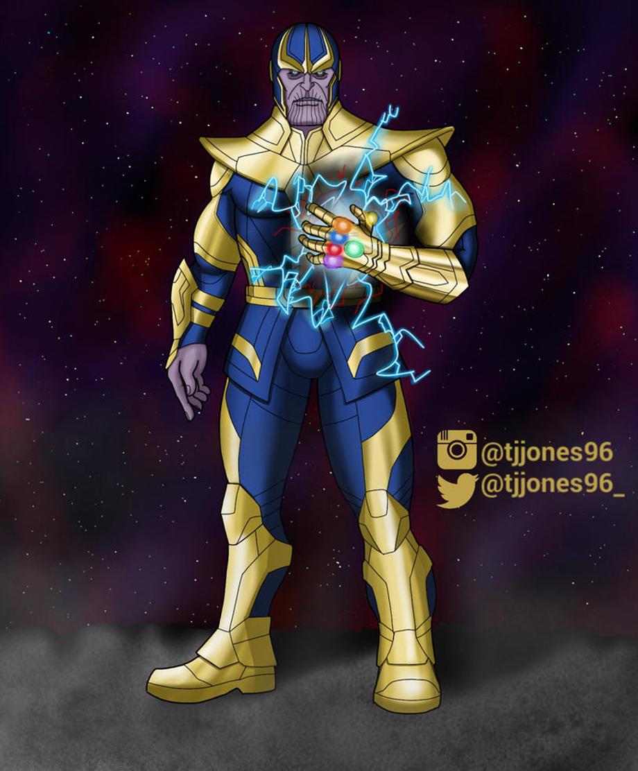 Thanos The Mad Titan by TJJones96