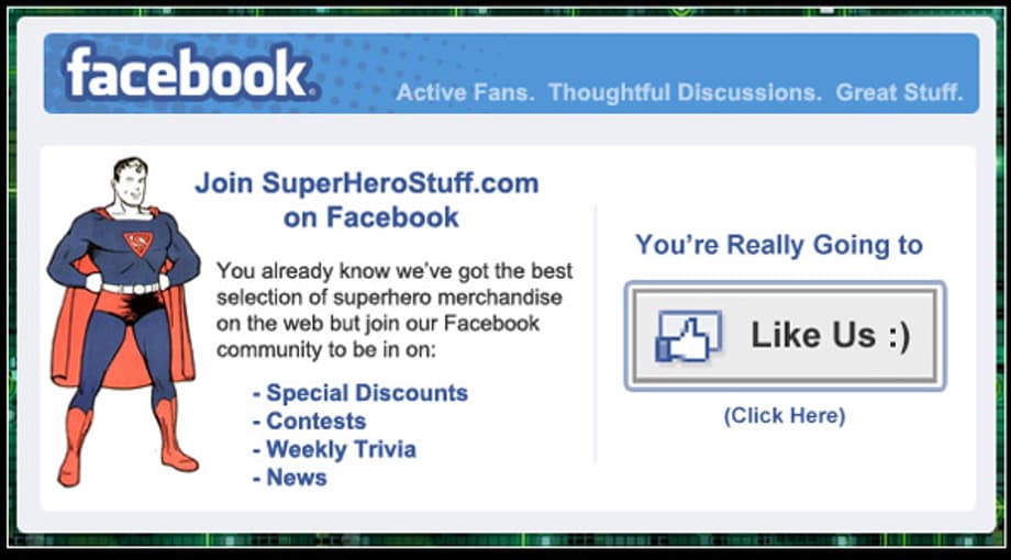 Friend us on Facebook