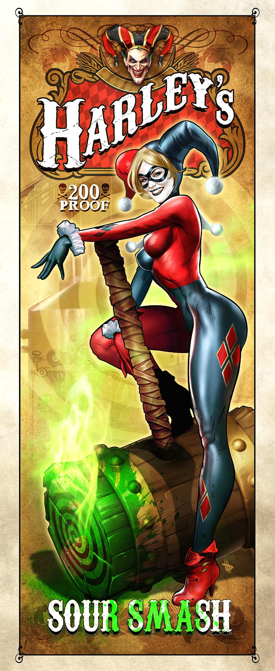 harley-quinns-sour-smash-and-poison-ivys-elixer-art