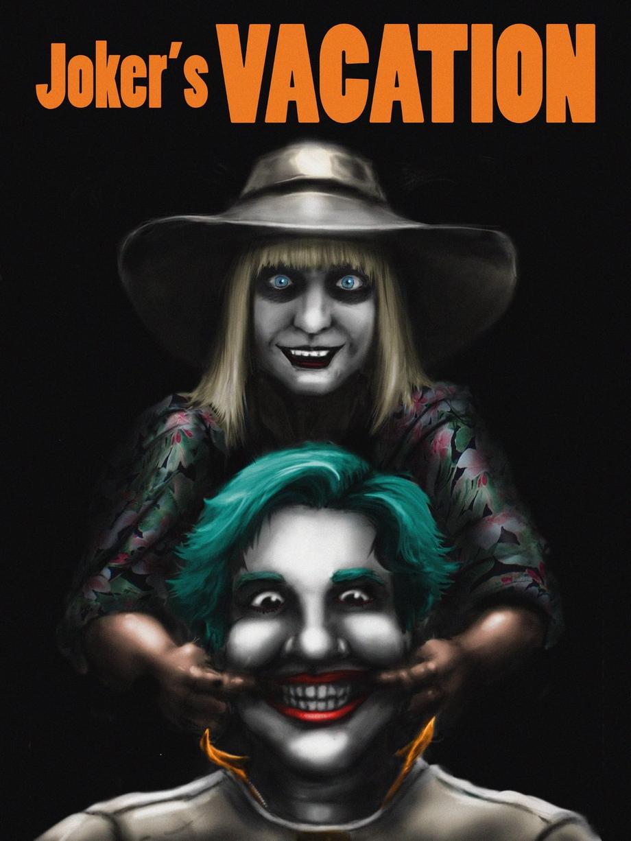 Joker's Vacation Poster