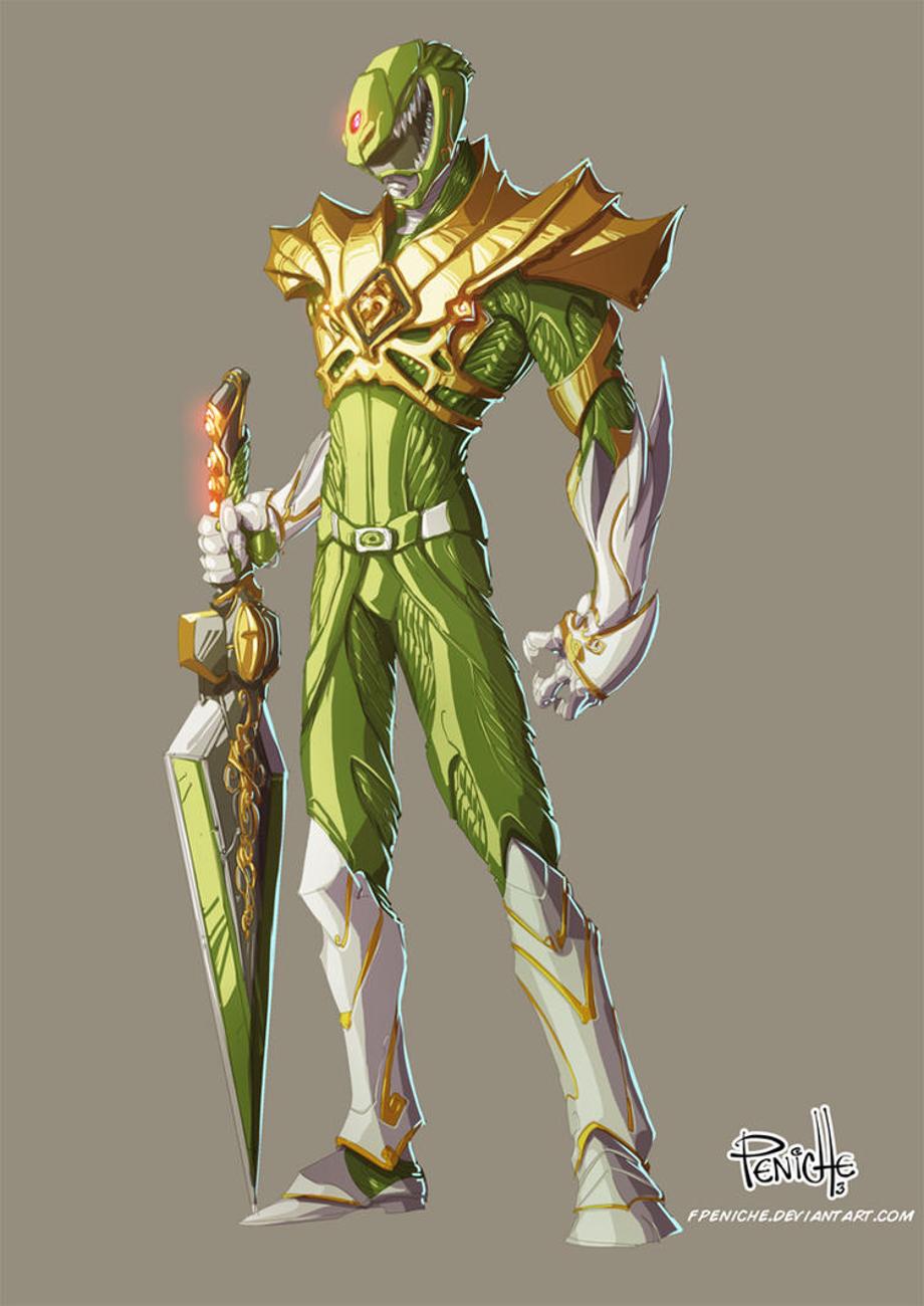 Green ranger Color by Fpeniche