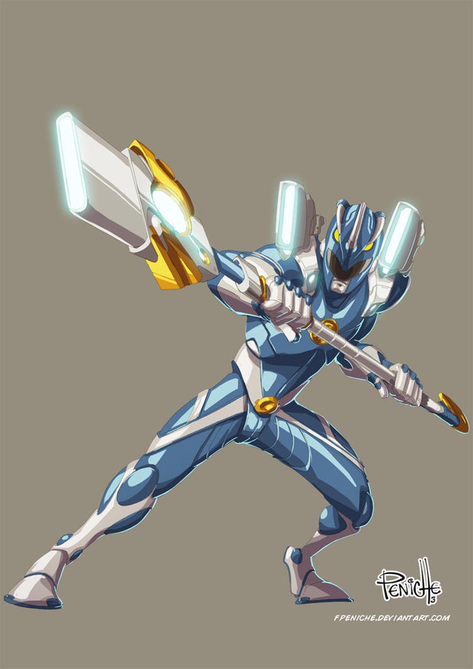Blue Ranger by Fpeniche