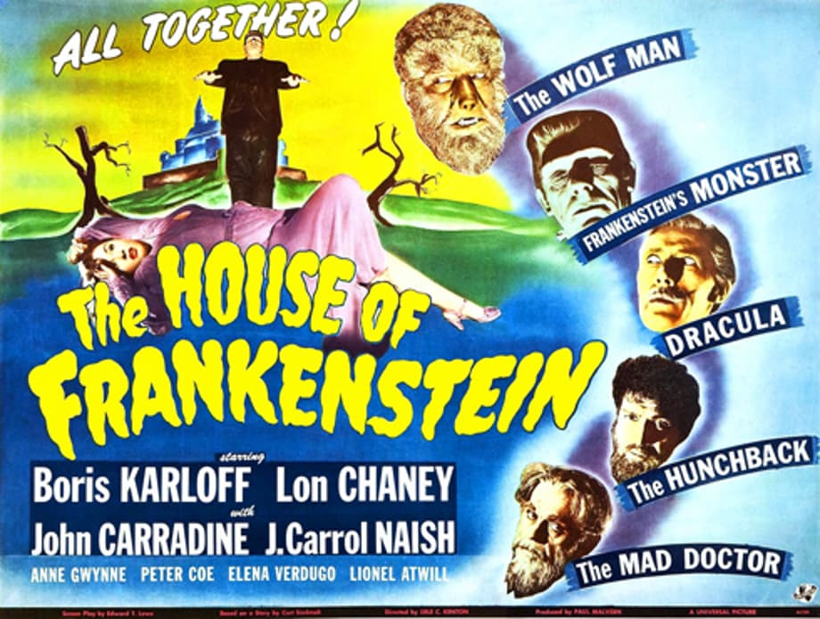 House of Frankenstein (1944) is considered to be the first major cinematic crossover